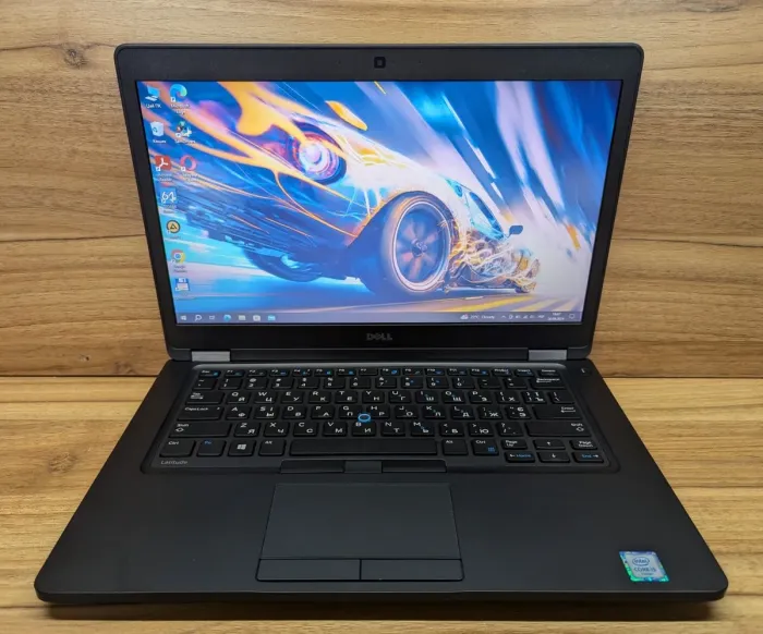 Ультрабук Dell Latitude 5480 / 14" (1366x768) TN / Intel Core i5-6300U (2 (4) ядра по 2.4 - 3.0 GHz) / 8 GB DDR4 / 256 GB SSD / Intel HD Graphics 520 / WebCam / HDMI / Windows 10 б/в - зображення 2