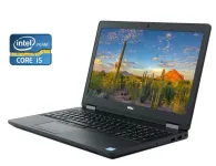 Ноутбук Dell Latitude E5570 / 15.6" (1920x1080) IPS / Intel Core i5-6200U (2 (4) ядра по 2.3 - 2.8 GHz) / 8 GB DDR4 / 240 GB SSD / HD Graphics 520 / WebCam / Win 10 Pro б/в