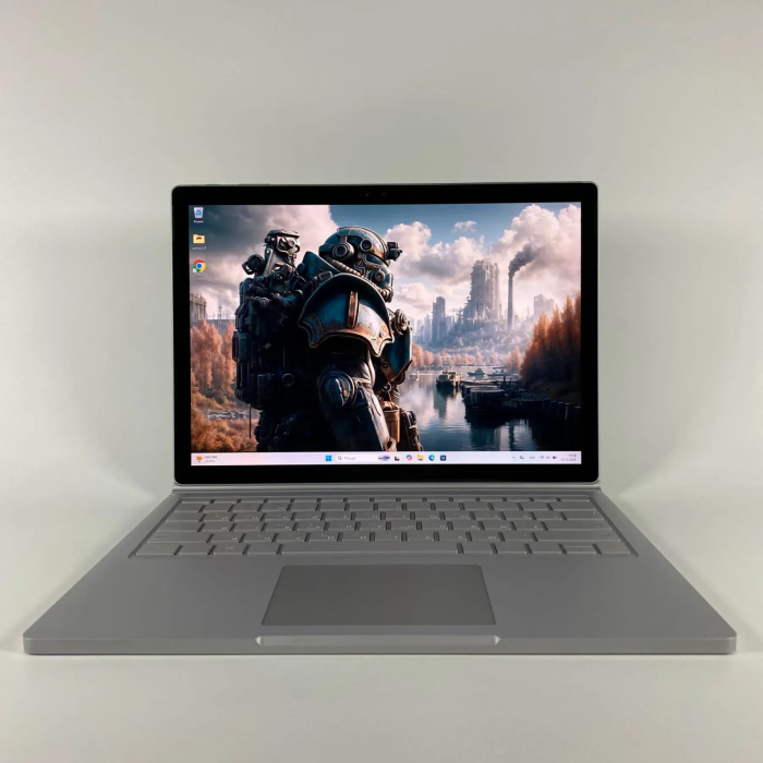 Ультрабук-трансформер Б-клас Microsoft Surface Book / 13.5" (3000x2000) IPS Touch / Intel Core i7-6600U (2 (4) ядра по 2.6 - 3.4 GHz) / 16 GB DDR3 / 1000 GB SSD / nVidia GeForce GTX 965M, 2 GB GDDR5, 128-bit / WebCam / miniDP б/в - изображение 2