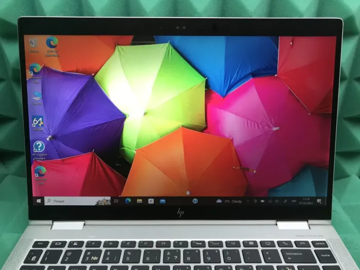 Ноутбук-трансформер Б-класс HP EliteBook x360 1040 G5 / 14" IPS Touch / Core i5-8350U (4(8) ядра по 1.7-3.6GHz) / 8GB DDR4 / 256GB SSD M.2 / UHD Graphics 620 / WebCam / Fingerprint / USB 3.1 б/в - зображення 3