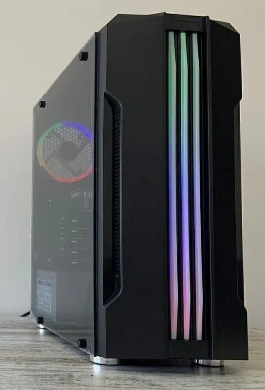 Ігровий ПК Tower / AMD Ryzen 5 4500 (6 (12) ядер по 3.6 - 4.1 GHz) NEW / 32 GB DDR4 NEW / 1000 GB SSD NEW / nVidia GeForce GTX 1070 Ti, 8 GB GDDR5, 256-bit б/в - зображення 2