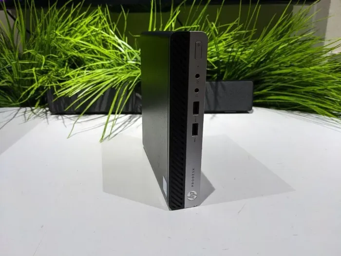 Неттоп HP ProDesk 400 G3 Mini USFF / Intel Core i5-7400T (4 ядра по 2.4 - 3.0 GHz) / 8 GB DDR4 / 120 GB SSD / Intel HD Graphics 510 / USB 3.1 / DisplayPort б/в - зображення 4