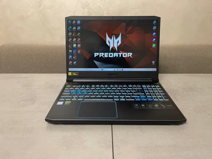 Ігровий ноутбук Acer Predator Helios 300 N1812 / 15.6" (1920x1080) IPS / Intel Core i7-9750H (6 (12) ядер по 2.6 - 4.5 GHz) / 16 GB DDR4 / 256 GB SSD M.2 + 1000 GB HDD / nVidia GeForce GTX 1660 Ti, 6 GB GDDR6, 192-bit / WebCam б/в - зображення 2