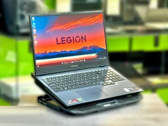 Ігровий ноутбук Lenovo Legion 5 15ACH6H / 15,6" (1920x1080) IPS / AMD Ryzen 5 5600H (6 (12) ядер по 3,3 - 4,2 ГГц) / 16 ГБ DDR4 / 512 ГБ SSD M.2 / nVidia GeForce RTX 3060, 6 ГБ GDDR6, 192-біт / Веб-камера / Win 11 Home б/в - изображение 3