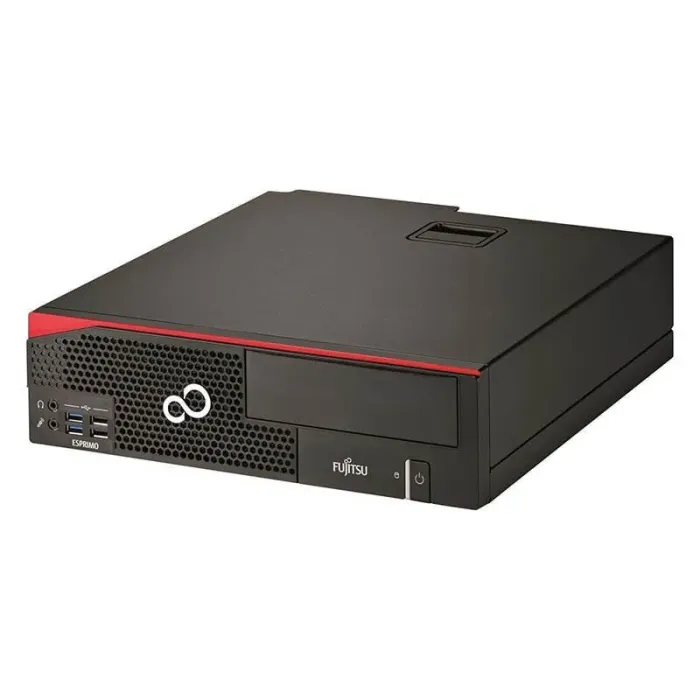 Неттоп Fujitsu Esprimo D556 E85 + SFF / Intel Core i3-6100 (2 (4) ядра по 3.7 GHz) / 8 GB DDR4 / 120 GB SSD / Intel HD Graphics 530 б/в - зображення 3