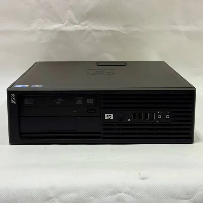Робоча станція HP Z200 Workstation SFF / Intel Core i5-660 (2 (4) ядра по 3.3 - 3.6 GHz) / 12 GB DDR3 / 120 GB SSD + 500 GB HDD / Intel HD Graphics / DVD-ROM б/в - зображення 5