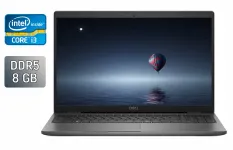 Ноутбук Dell Latitude 3550 / 15.6" (1920x1080) IPS / Intel Core i3-1315U (6 (8) ядер по 3.3 - 4.5 GHz) / 8 GB DDR5 / 256 GB SSD / Intel UHD Graphics / WebCam / HDMI б/в