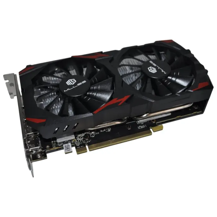 Дискретна відеокарта MLLSE Radeon RX 580, 8 GB GDDR5, 256-bit / HDMI, DisplayPort - зображення 1