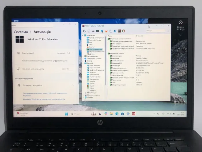 Ультрабук Б-клас HP ProBook Fortis G10 / 14" (1366x768) TN / Intel Core i5-1230U (10 (12) ядер по 1.0 - 4.4 GHz) / 16 GB DDR4 / 256 GB SSD / Intel Iris Xe Graphics / WebCam / Win 11 Pro б/в - зображення 10