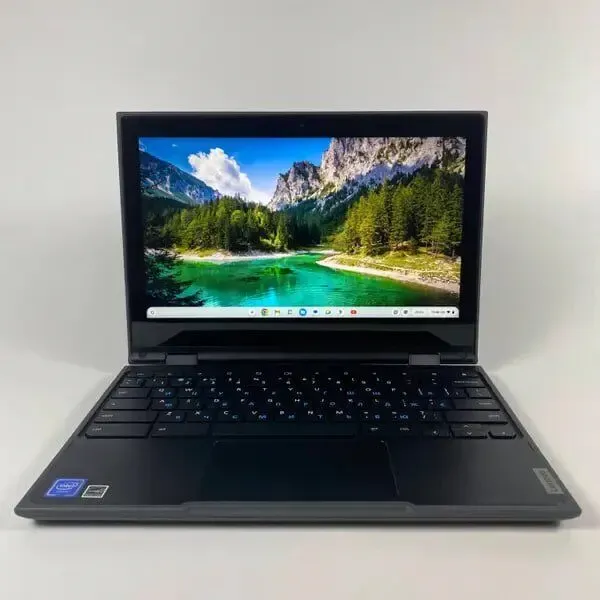 Нетбук Lenovo Chromebook 300e / 11.6" (1366x768) IPS Touch / Intel Celeron N4020 (2 ядра по 1.1 - 2.8 GHz) / 4 GB DDR4 / 32 GB SSD / Intel UHD Graphics 600 / WebCam / USB Type-C б/в - зображення 2