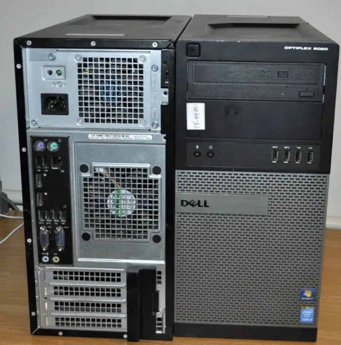 Комп'ютер Dell OptiPlex 9020 Tower / Intel Core i5-4430 (4 ядра по 3.0 - 3.2 GHz) / 8 GB DDR3 / 320 GB HDD / Intel HD Graphics 4600 / DVD-ROM б/в - зображення 8