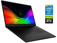 Ігровий ноутбук Razer Blade 15 RZ09-0301 / 15.6" (1920x1080) IPS / Intel Core i7-9750H (6 (12) ядер по 2.6 - 4.5 GHz) / 16 GB DDR4 / 256 GB SSD NVMe / nVidia GeForce RTX 2070 Max-Q, 8 GB GDDR6, 256-bit / WebCam б/в