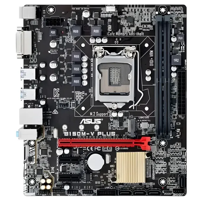 Материнська плата Asus B150M-V Plus M.2 / Socket LGA1151 / M.2 - зображення 2