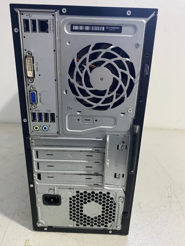 Комп'ютер HP 280 G2 Tower / Intel Core i5-6400 (4 ядра по 2,7 - 3,3 ГГц) / 8 ГБ DDR4 / 128 ГБ SSD / Intel HD Graphics 530 / DVD-ROM б/в - зображення 4