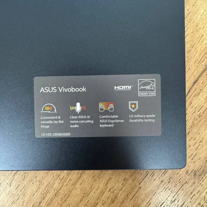 Ультрабук Asus Vivobook 17 F1704VAP / 17.3" (1920x1080) IPS / Intel Core 5 120U (10 (12) ядер по 1.4 - 5.0 GHz) / 8 GB DDR4 / 512 GB SSD NVMe / Intel Graphics / WebCam б/в - зображення 9