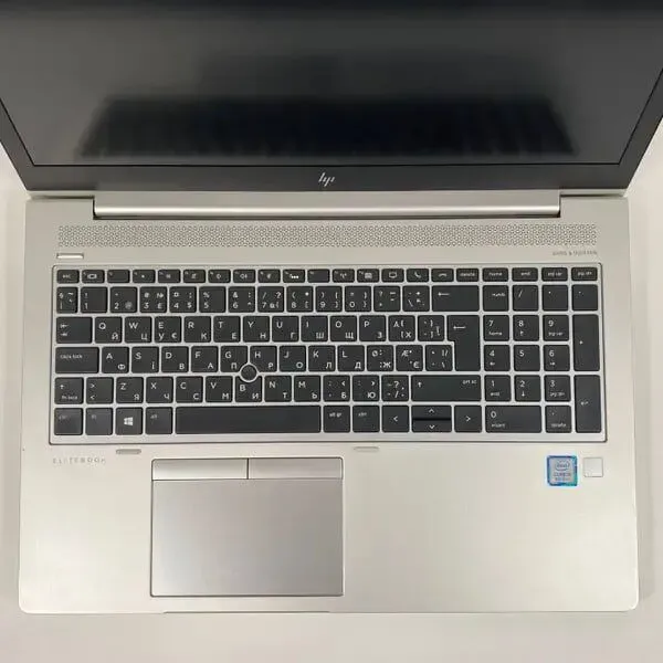 Ультрабук Б-клас HP EliteBook 850 G6 / 15.6" (1920x1080) IPS / Intel Core i5-8265U (4 (8) ядра по 1.6 - 3.9 GHz) / 16 GB DDR4 / 256 GB SSD / Intel UHD Graphics / TouchID / WebCam б/в - зображення 3