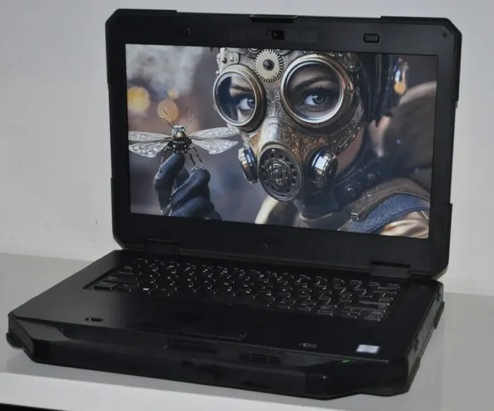 Захищений ноутбук Dell Latitude 5414 Rugged / 14" (1366x768) TN / Intel Core i5-6300U (2 (4) ядра по 2.4 - 3.0 GHz) / 12 GB DDR4 / 240 GB SSD / Intel HD Graphics 520 / WebCam / Wi-Fi / Bluetooth / Windows 11 Pro б/в - зображення 2
