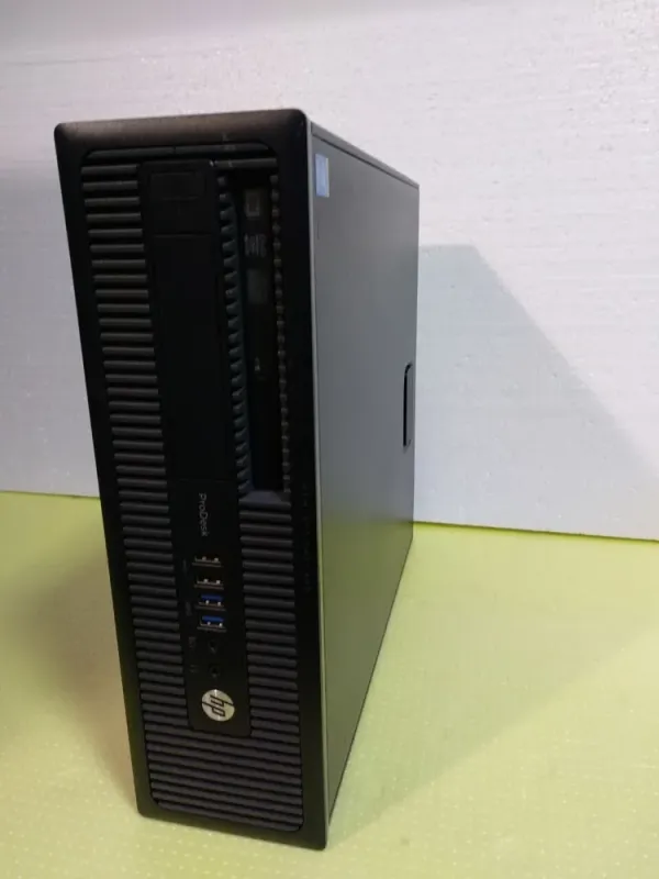 Системний блок HP ProDesk 600 G1 SFF / Core i3-4150 (2(4) ядра по 3.5GHz) / 4GB DDR3 / 500GB HDD / HD Graphics 4400 / DVD-RW / DisplayPort б/в - зображення 2