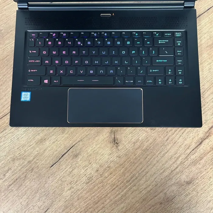 Ігровий ноутбук MSI GS65 Stealth 9SE / 15.6" (1920x1080) IPS / Intel Core i7-9750H (6 (12) ядер по 2.6 - 4.5 GHz) / 16 GB DDR4 / 512 GB SSD / nVidia GeForce RTX 2060, 6 GB GDDR6, 192-bit / WebCam б/в - зображення 7