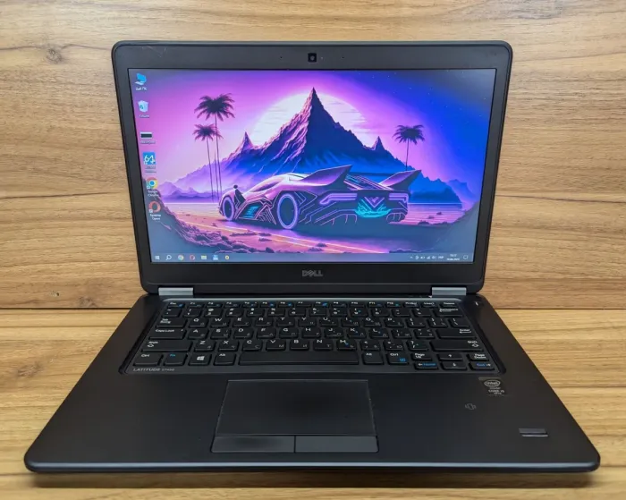 Ультрабук Dell Latitude E7450 / 14" (1366x768) TN / Intel Core i5-5300U (2 (4) ядра по 2.3 - 2.9 GHz) / 8 GB DDR3 / 240 GB SSD / Intel HD Graphics 5500 / WebCam / Fingerprint / Windows 10 б/в - зображення 2