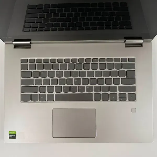 Ноутбук-трансформер Б-клас Lenovo Yoga 730-15IKB / 15.6" (1920x1080) IPS Touch / Intel Core i5-8250U (4 (8) ядра по 1.6 - 3.4 GHz) / 16 GB DDR4 / 512 GB SSD / nVidia GeForce GTX 1050, 4 GB GDDR5, 128-bit / WebCam / TouchID б/в - зображення 3