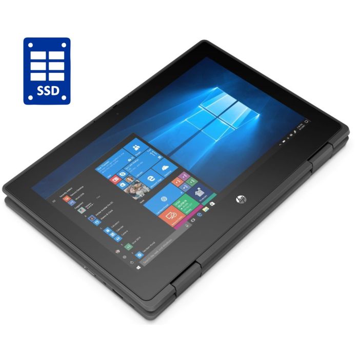 Нетбук-трансформер Б-клас HP ProBook x360 11 G5 EE / 11.6" (1366x768) TN Touch / Intel Pentium Silver N5030 (4 ядра по 1.1 - 3.1 GHz) / 8 GB DDR4 / 256 GB SSD / Intel HD Graphics 605 / WebCam / Win 11 Pro б/в - зображення 1