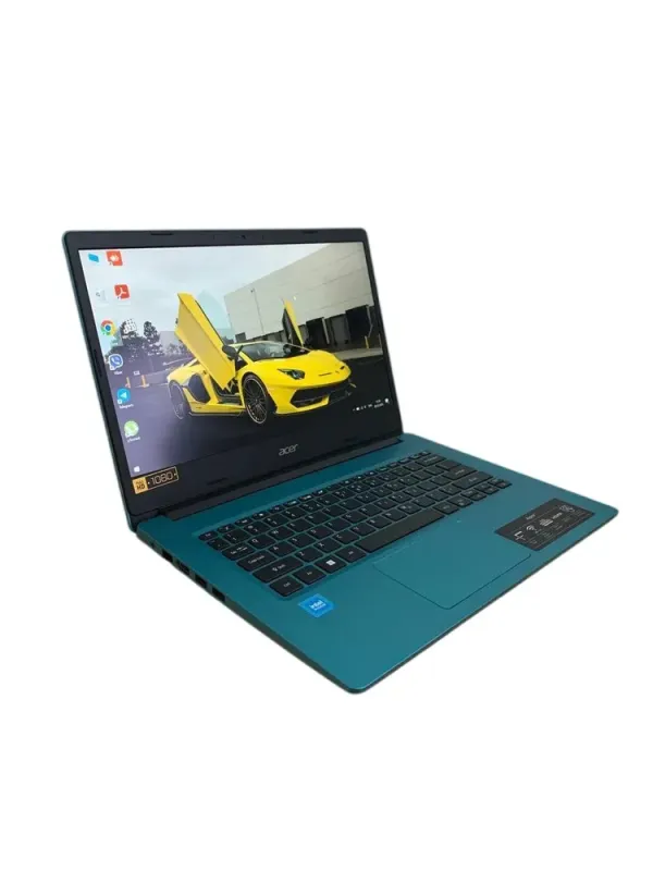 Ультрабук Acer Aspire 1 A114-33-C0J7 / 14" (1920x1080) IPS / Intel Celeron N4500 (2 ядра по 1.1 - 2.8 GHz) / 8 GB DDR4 / 120 GB eMMC + 128 GB SSD M.2 / Intel UHD Graphics / WebCam / Win 10 Home б/в - зображення 4
