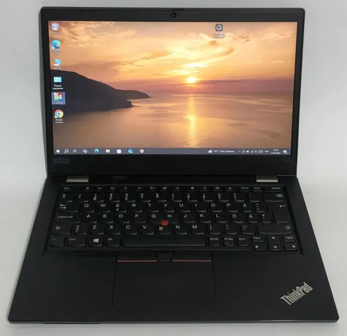 Ультрабук Б-клас Lenovo ThinkPad L13 / 13.3" (1366x768) TN / Intel Core i3-10110U (2 (4) ядра по 2.1 - 4.1 GHz) / 4 GB DDR4 / 256 GB SSD / Intel UHD Graphics / WebCam / Win 10 Pro б/в - зображення 2