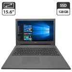 Ноутбук Dell Vostro 15 3539 / 15.6" (1366x768) TN / Intel Core i5-5200U (2 (4) ядра по 2.2 - 2.7 GHz) / 8 GB DDR3 / 128 GB SSD / Intel HD Graphics 5500 / WebCam / DVD-ROM б/в