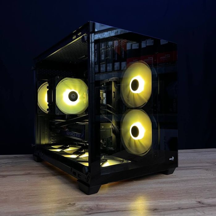 Збірка на замовлення: ігровий ПК AeroCool Dryft Mini Tower / AMD Ryzen 5 7500F (6 (12) ядер по 3,7 - 5,0 ГГц) / 32 ГБ DDR5 / 1000 ГБ SSD M.2 / nVidia GeForce RTX 5070, 12 ГБ GDDR7, 192-bit / 750 Вт - зображення 4