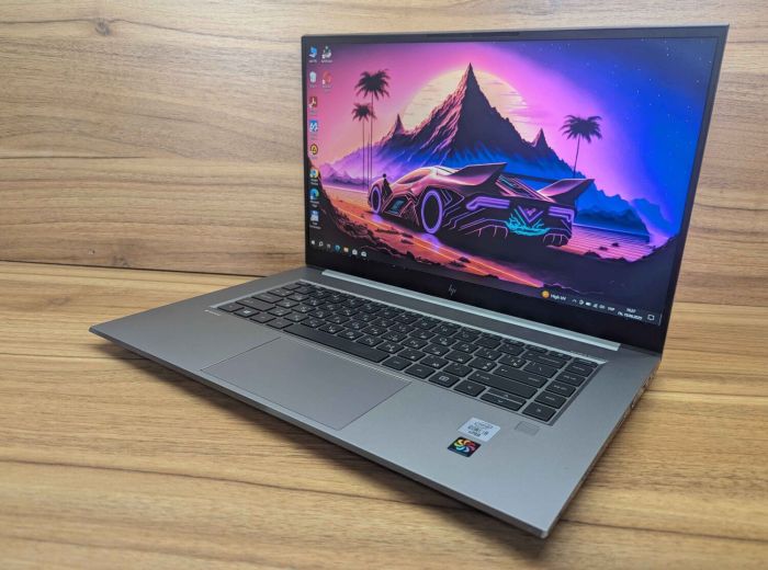 Мобільна робоча станція HP zBook Studio G7 / 15.6" (1920x1080) IPS / Intel Core i9-10885H (8 (16) ядер по 2.4 - 5.3 GHz) / 32 GB DDR4 / 1000 GB SSD / nVidia Quadro RTX 3000, 6 GB GDDR6, 192-bit / TouchID / WebCam / Windows 10 б/в - зображення 5