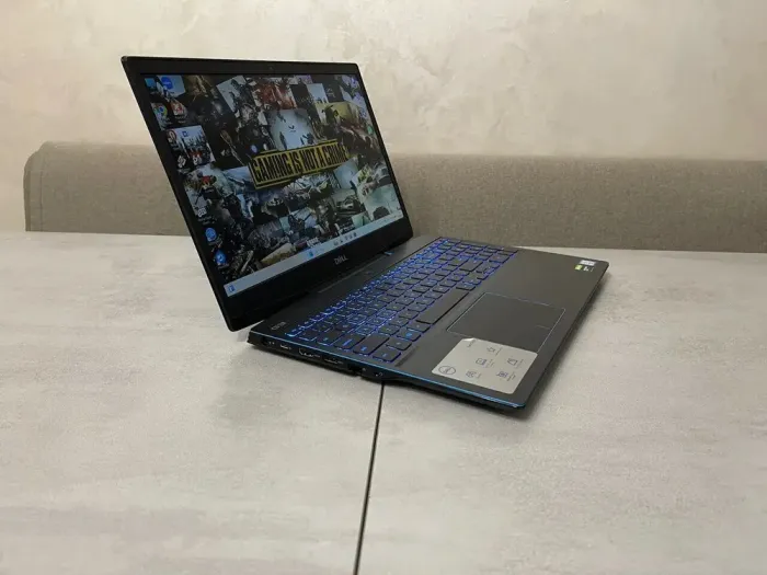 Ігровий ноутбук Dell Inspiron G3 3590 / 15.6" (1920x1080) IPS / Intel Core i5-9300H (4 (8) ядра по 2.4 - 4.1 GHz) / 16 GB DDR4 / 256 GB SSD M.2 + 1000 GB HDD / nVidia GeForce GTX 1660 Ti Max-Q, 6 GB GDDR6, 192-bit / WebCam / USB 3.1 / HDMI б/в - зображення 5