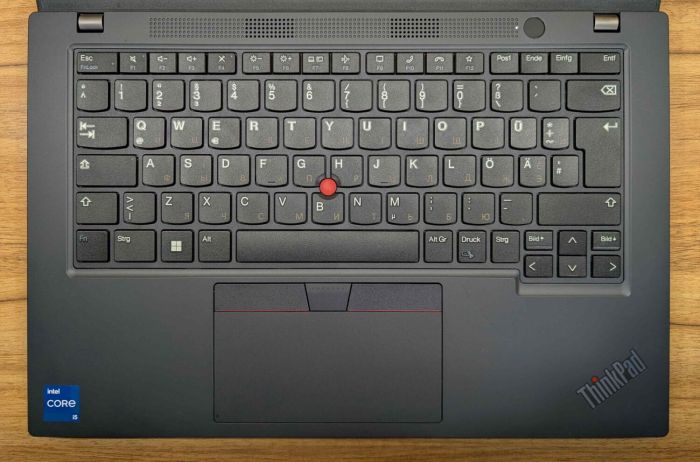 Ультрабук Lenovo ThinkPad L14 Gen 4 / 14" (1920x1080) IPS / Intel Core i5-1335U (10 (12) ядер по 3.4 - 4.6 GHz) / 16 GB DDR4 / 256 GB SSD / Intel Iris Xe Graphics / WebCam / Windows 11 б/в - зображення 3