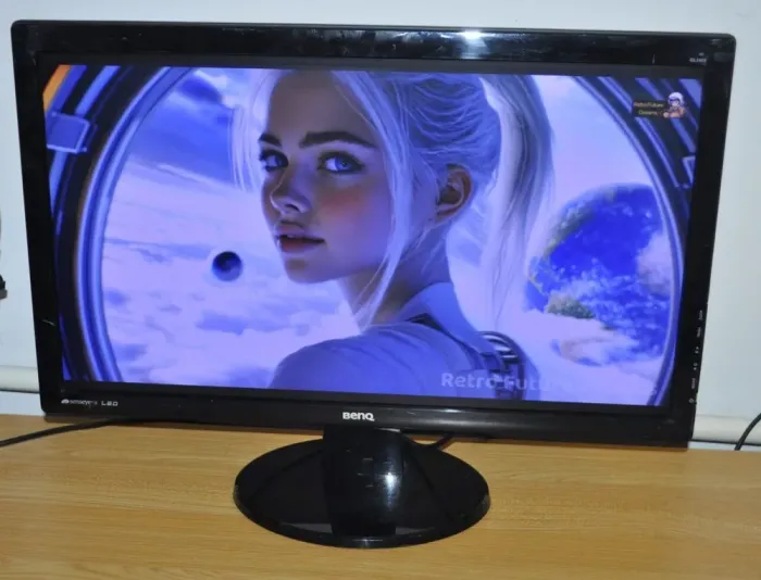 Монітор Б-клас BenQ GL2450 Black/24" (1920x1080) TN/VGA, DVI/VESA 100x100 + Кабелі (VGA або DVI на вибір) та живлення б/в - зображення 7