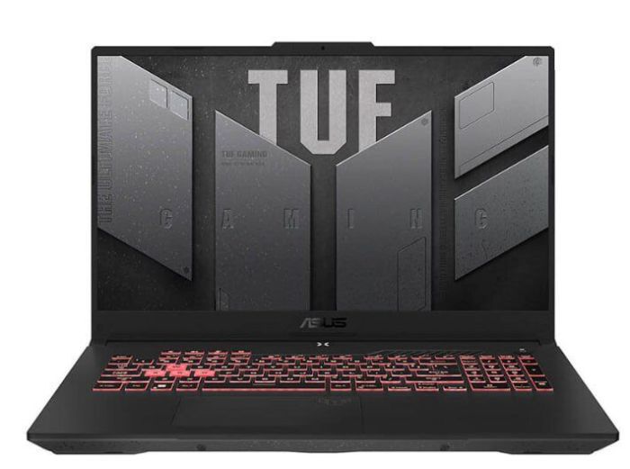 Ігровий ноутбук Asus TUF Gaming A17 FA707RW-HX024K / 17.3" (1920x1080) IPS / AMD Ryzen 7 6800H (8 (16) ядер по 3.2 - 4.7 GHz) / 16 GB DDR5 / 512 GB SSD / nVidia GeForce RTX 3070 Ti, 8 GB GDDR6, 256-bit / WebCam б/в - зображення 2