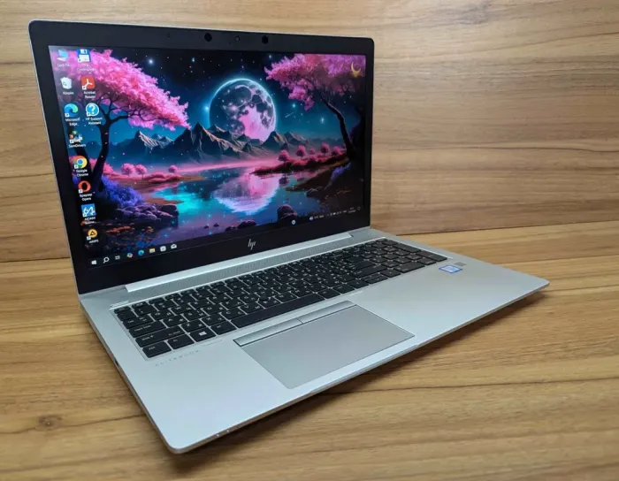 Ультрабук HP EliteBook 850 G6 / 15.6" (1920x1080) IPS / Intel Core i5-8365U (4 (8) ядра по 1.6 - 4.1 GHz) / 16 GB DDR4 / 480 GB SSD / Intel UHD Graphics / Fingerprint / WebCam / Windows 10 б/в - зображення 4