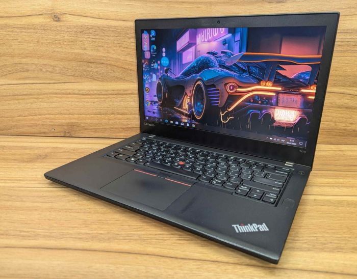 Ультрабук Lenovo ThinkPad T470 / 14" (1920x1080) IPS / Intel Core i5-6300U (2 (4) ядра по 2.4 - 3.0 GHz) / 8 GB DDR4 / 256 GB SSD / Intel HD Graphics 520 / Fingerprint / WebCam / Windows 10 б/в - зображення 5