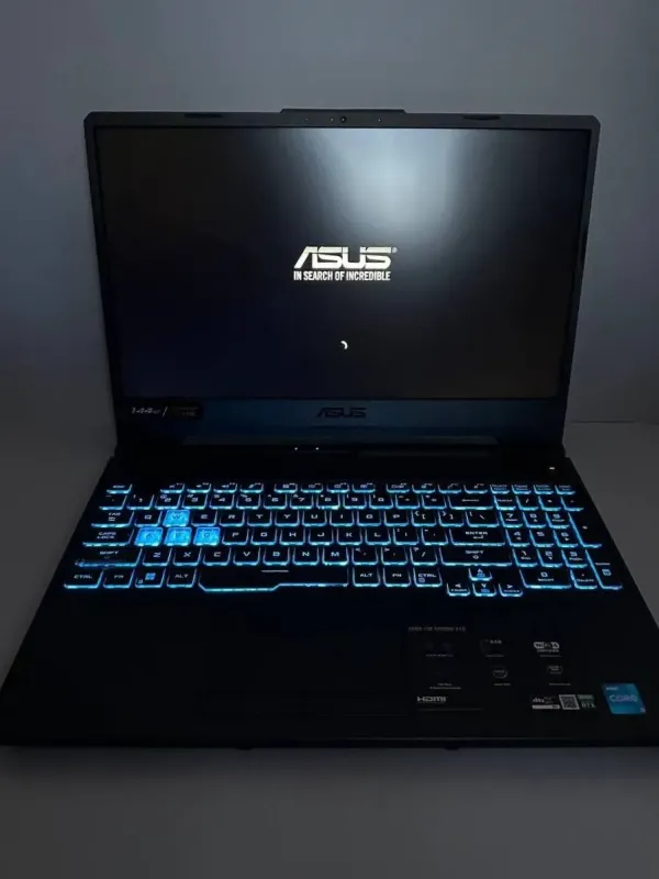 Ігровий ноутбук Asus TUF Gaming F15 FX506H / 15.6" (1920x1080) IPS / Intel Core i5-11400H (6 (12) ядер по 4.5 GHz) / 16 GB DDR4 / 512 GB SSD / nVidia GeForce RTX 3050 Ti, 4 GB GDDR6, 128-bit / WebCam б/в - зображення 8