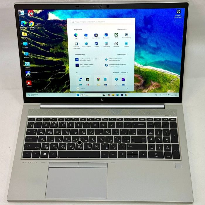 Ноутбук Б-класс HP EliteBook 850 G8 / 15.6" (1920x1080) IPS / Intel Core i7-1185G7 (4 (8) ядра по 4.8 GHz) / 32 GB DDR4 / 512 GB SSD / Intel Iris Xe Graphics / WebCam / Windows 11 Pro б/в - изображение 4