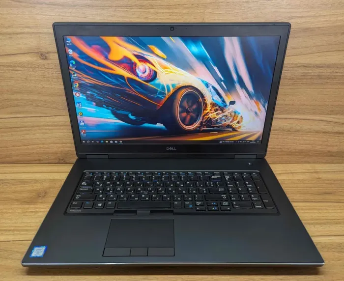 Мобільна робоча станція Dell Precision 7730 / 17.3" (1920x1080) IPS / Intel Core i7-8850H (6 (12) ядер по 2.6 - 4.3 GHz) / 32 GB DDR4 / 512 GB SSD / nVidia Quadro P3200, 6 GB GDDR5, 192-bit / WebCam / HDMI / Windows 10 б/в - зображення 2