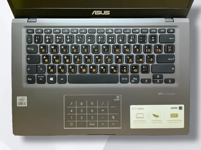 Ноутбук Asus Laptop R 465J / 14" (1920x1080) TN / Intel Core i3-1005G1 (2 (4) ядра по 1.2 - 3.4 GHz) / 8 GB DDR4 / 512 GB SSD / Intel UHD Graphics / WebCam б/в - зображення 8