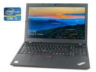 Ультрабук Б-клас Lenovo ThinkPad L590 / 15.6" (1366x768) TN / Intel Core i5-8365U (4 (8) ядра по 1.6 - 4.1 GHz) / 8 GB DDR4 / 256 GB SSD / Intel UHD Graphics 620 / WebCam / Win 10 Pro б/в