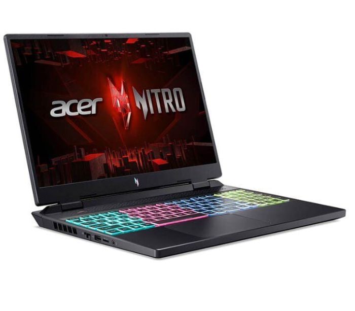 Ігровий ноутбук Acer Nitro 16 AN16-41-R0ZY / 16" (1920x1080) IPS / AMD Ryzen 7 7735HS (8 (16) ядер по 3,2 - 4,75 ГГц) / 16 ГБ DDR5 / 960 ГБ SSD / nVidia GeForce RTX 4070, 8 ГБ GDDR6, 128-біт / Веб-камера б/в - зображення 3