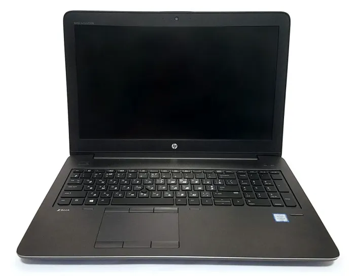 Мобільна робоча станція HP ZBook 15 G3 / 15.6" (1920x1080) TN / Intel Core i7-6700HQ (4 (8) ядра по 2.6 - 3.5 GHz) / 16 GB DDR4 / 256 GB SSD M.2 / AMD FirePro W5170M, 2 GB GDDR5, 128-bit / WebCam / Win 10 Pro б/в - зображення 2