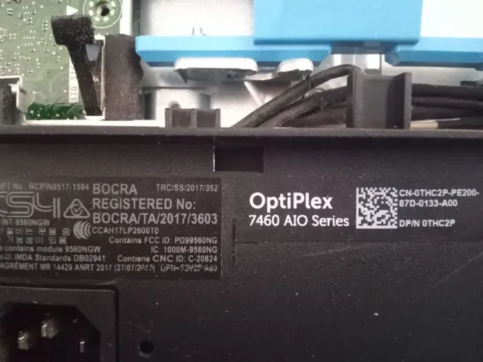 Материнська плата Dell OptiPlex 7460 AIO IPCFL-GL / LGA1151 / DDR4 б/в - зображення 3