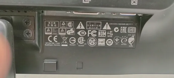 Монітор HP ProDisplay P201 / з матрицею 20" (1600x900) TN / VGA, DVI б/в - зображення 7