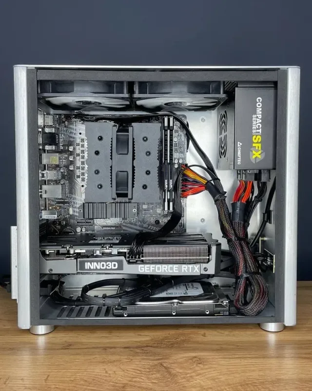 Ігровий ПК Qube V9 PRO/AMD Ryzen 5 5600G 6 (12) ядер по 3.9 - 4.4 GHz/16GB DDR4/ 512 GB SSD M.2 + 1000 GB HDD/GeForce RTX 3060, 12 GB GDDR6, 192-bit / 650W - зображення 7