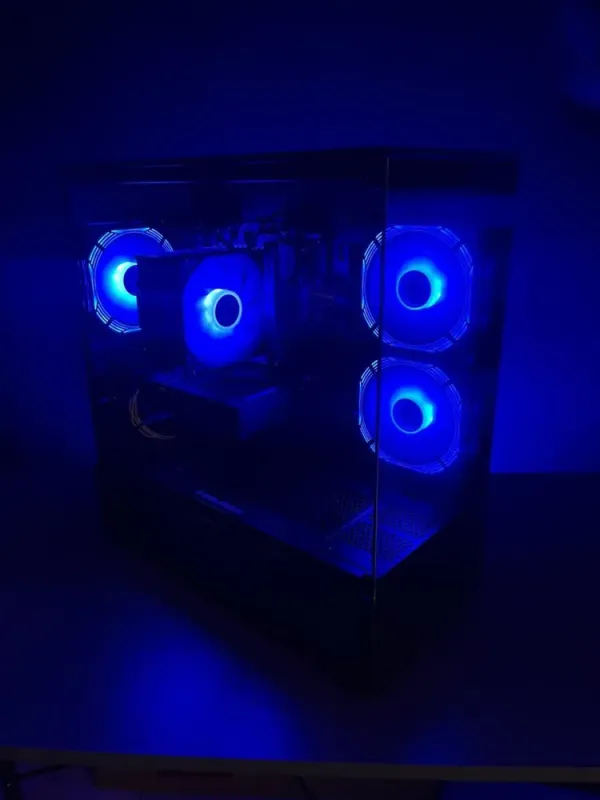 Ігровий ПК 1stPlayer VT6 Black MONSTR Tower / Intel Core i5-14600KF (14 (20) ядер по 2.6 - 5.3 GHz) / 32 GB DDR5 / 2000 GB SSD M.2 / nVidia GeForce RTX 5070, 12 GB GDDR7, 192-bit б/в - зображення 2