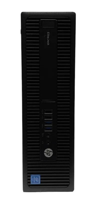 Комплект ПК: HP EliteDesk 800 G2 SFF / Intel Core i3-6100 (2 (4) ядра по 3.7 GHz) / 16 GB DDR4 / 500 GB HDD / Intel HD Graphics 530 + Монітор HP ZR2240w / 22" (1920x1080) TN / VGA, DVI, HDMI, DisplayPort, USB б/в - зображення 8