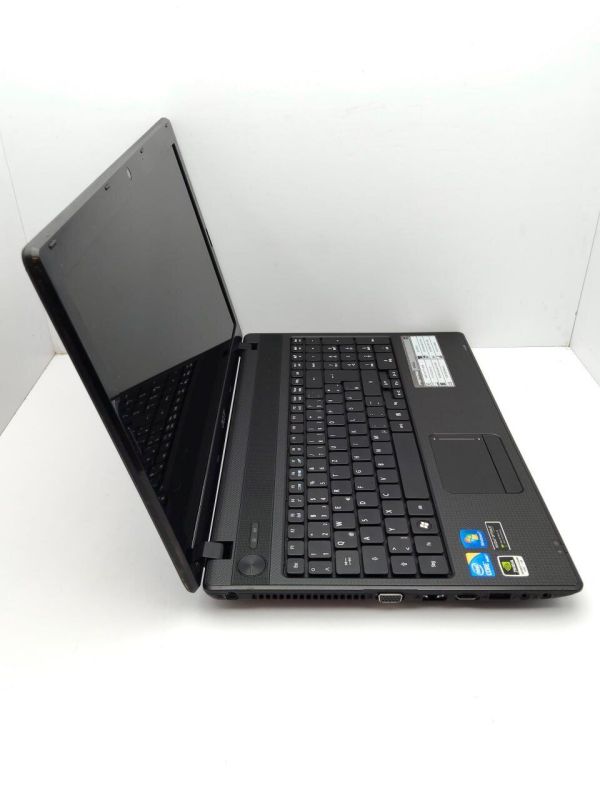Ноутбук Acer Aspire 5742G / 15.6" (1366x768) TN / Intel Core i5-450M (2 (4) ядра по 2.4 - 2.6 GHz) / 6 GB DDR3 / 500 GB HDD / nVidia GeForce GT 540M, 1 GB GDDR3, 128-bit / WebCam / DVD-ROM б/в - зображення 6